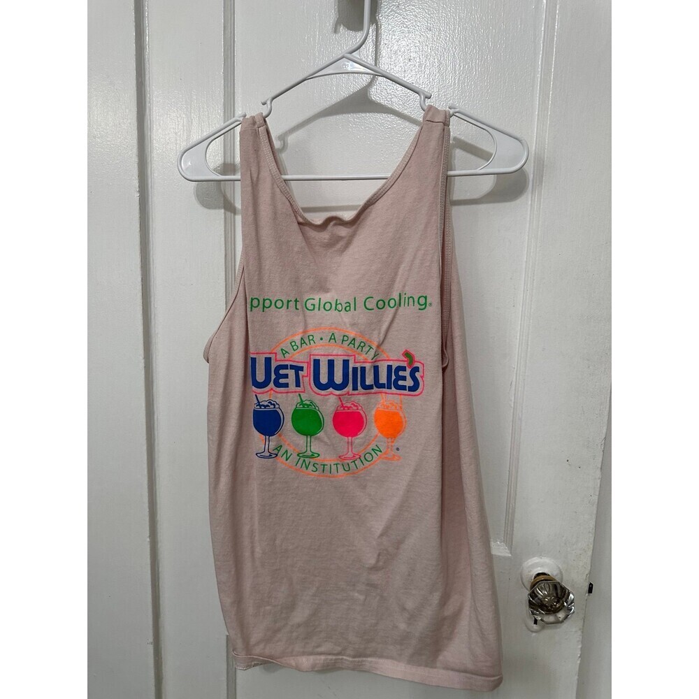 Wet Willie’s Support global Cooling tank top women’s size medium